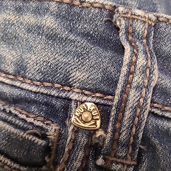 Kut From The Kloth Blue Dark Wash Jeans Size 8 EUC - Picture 13 of 13